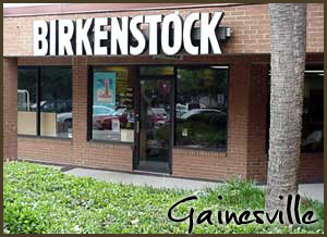 The Walkabout Shop, Gainesville, Florida, Birkenstock, Vibram Five Fingers, Teva, Keen, Naot